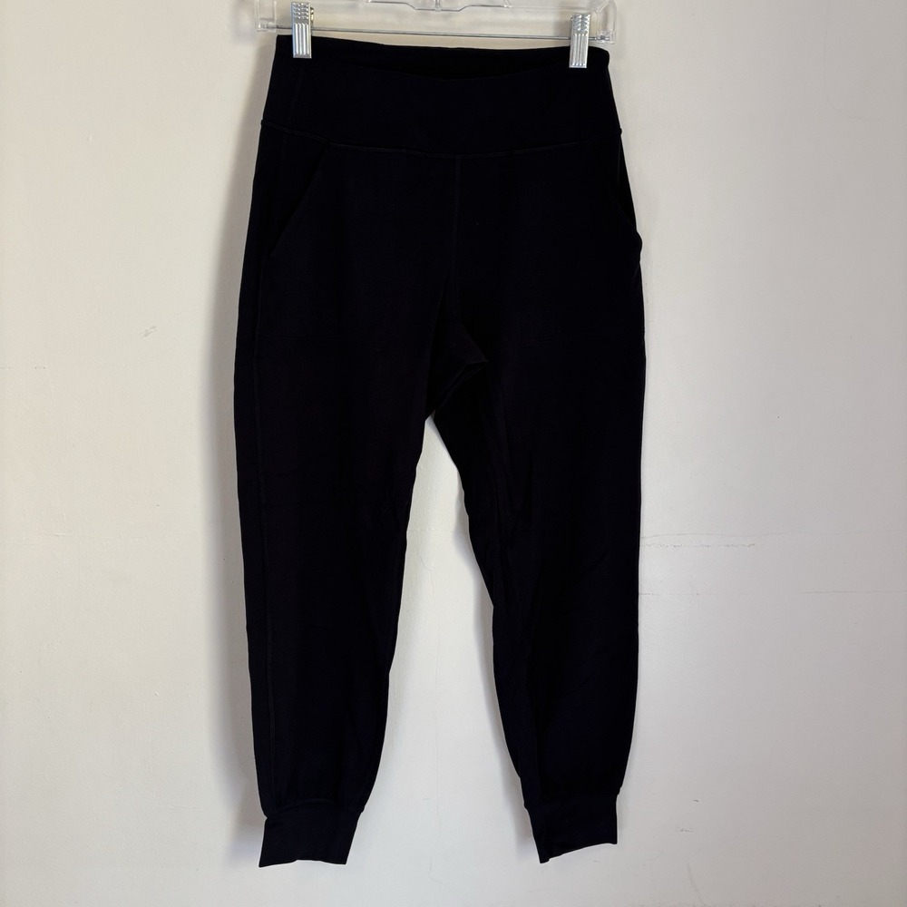 Lululemon Align Jogger Nulu High Rise Pockets Size 6 Black